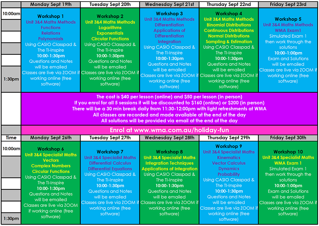 Examtimetable Worm s Maths Academy Examtimetable worm s maths academy